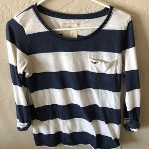 Hollister Horizontal Striped Tee